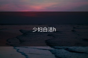 少妇白洁h