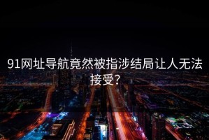 91网址导航竟然被指涉结局让人无法接受？