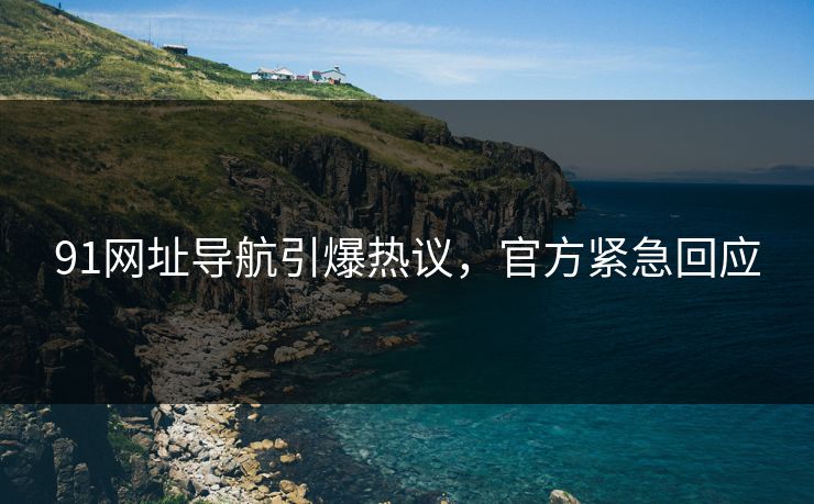 91网址导航引爆热议，官方紧急回应