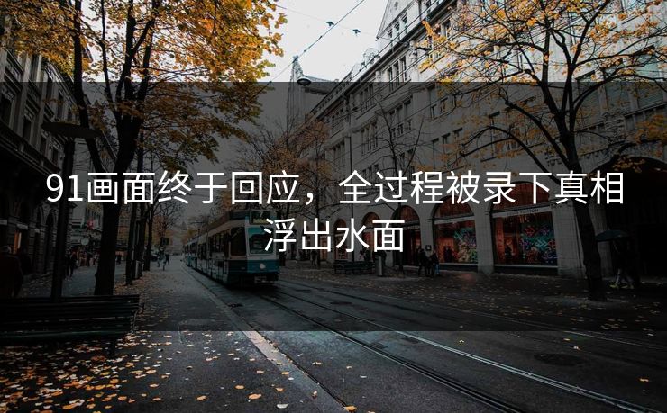 91画面终于回应，全过程被录下真相浮出水面